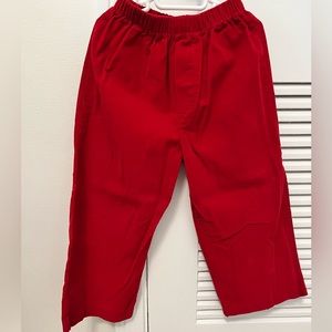 Little English 4T Red Corduroy Pants